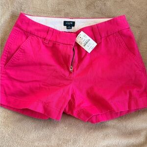J. Crew Women's Bright Pink Bermudas